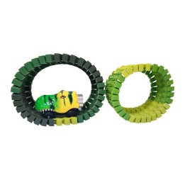 Pista Carro Dinosaurio Rex Juguete Interactivo + Baterias