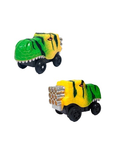 Pista Carro Dinosaurio Rex Juguete Interactivo + Baterias