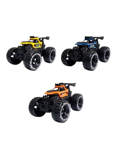 Carro Monster Track Racing Juguete Colores X 3 Unidades