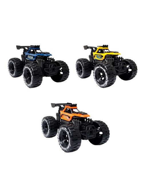 Carro Monster Track Racing Juguete Colores X 3 Unidades