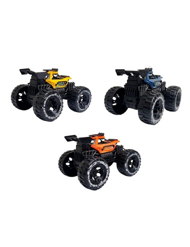 Carro Monster Track Racing Juguete Colores X 3 Unidades