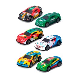 Carro Deportivo Speed Racing Road Impulso X 6 Unidades