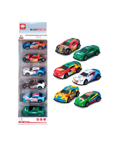 Carro Deportivo Speed Racing Road Impulso X 6 Unidades