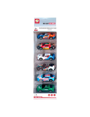 Carro Deportivo Speed Racing Road Impulso X 6 Unidades