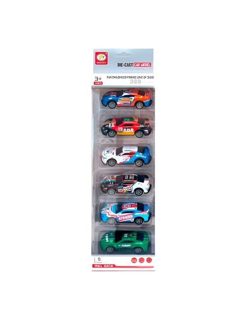 Carro Deportivo Speed Racing Road Impulso X 6 Unidades