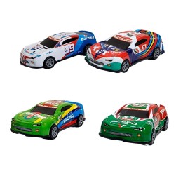 Carro Deportivo Speed Racing Nascar De Impulso X 4 Unidades