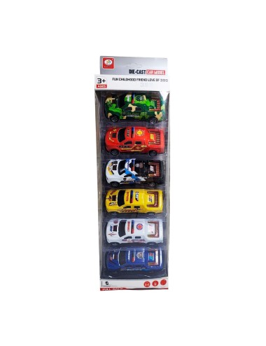 Camioneta Deportivo Racing Nascar De Impulso X 6 Unidades
