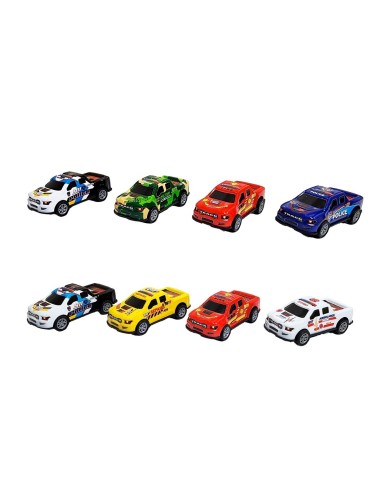Camioneta Deportiva Speed Racing Road Impulso X 8 Unidades