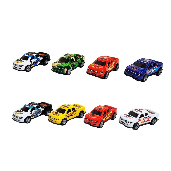 Camioneta Deportiva Speed Racing Road Impulso X 8 Unidades