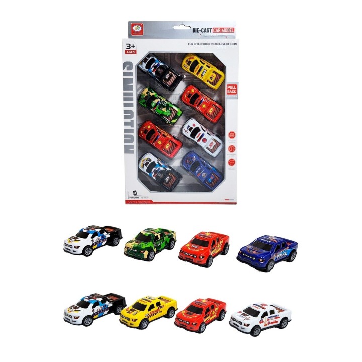 Camioneta Deportiva Speed Racing Road Impulso X 8 Unidades