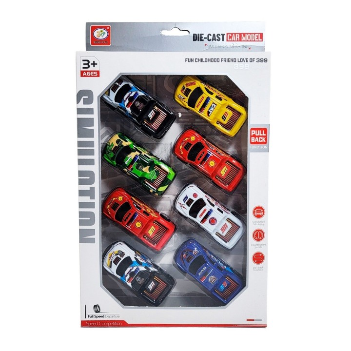 Camioneta Deportiva Speed Racing Road Impulso X 8 Unidades
