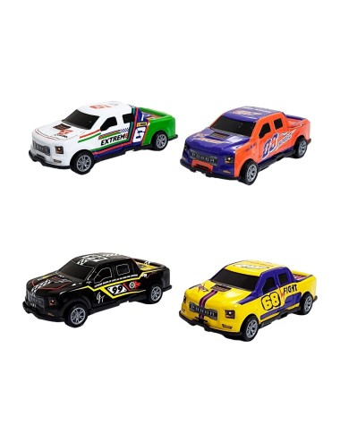 Camioneta Deportiva Speed Racing Road Impulso X 4 Unidades
