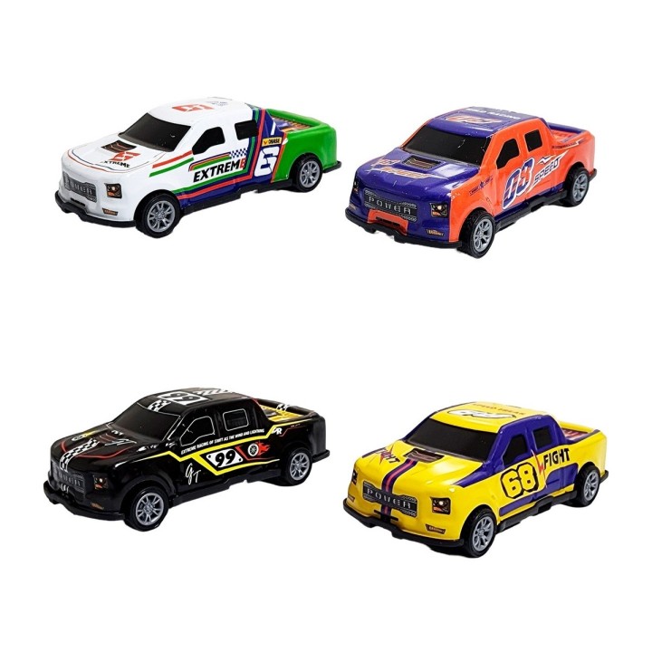 Camioneta Deportiva Speed Racing Road Impulso X 4 Unidades