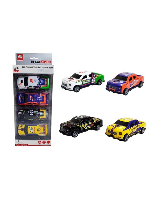 Camioneta Deportiva Speed Racing Road Impulso X 4 Unidades