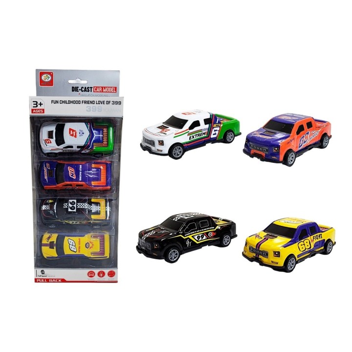 Camioneta Deportiva Speed Racing Road Impulso X 4 Unidades