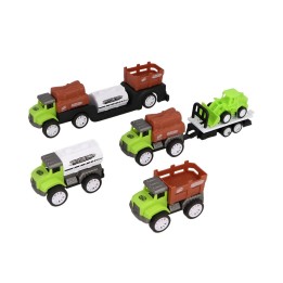 Camion Remolque Transporte Set Juguete Niños Interactivo