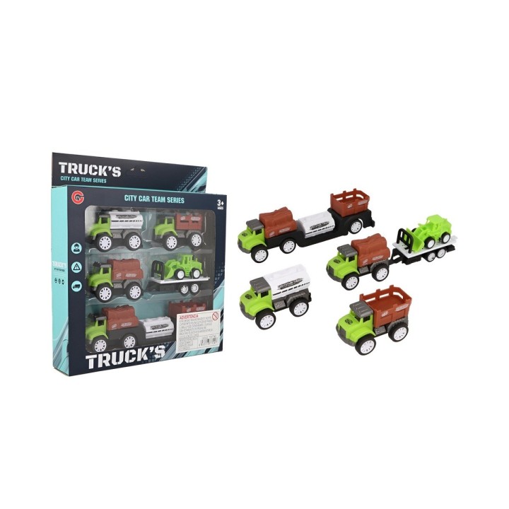 Camion Remolque Transporte Set Juguete Niños Interactivo