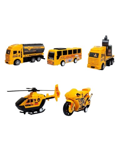 Camion Helicoptero Bus Moto Retroexcavadora Construccion