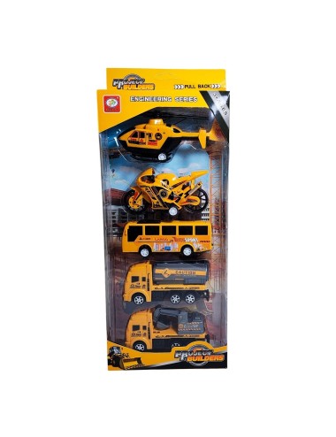 Camion Helicoptero Bus Moto Retroexcavadora Construccion