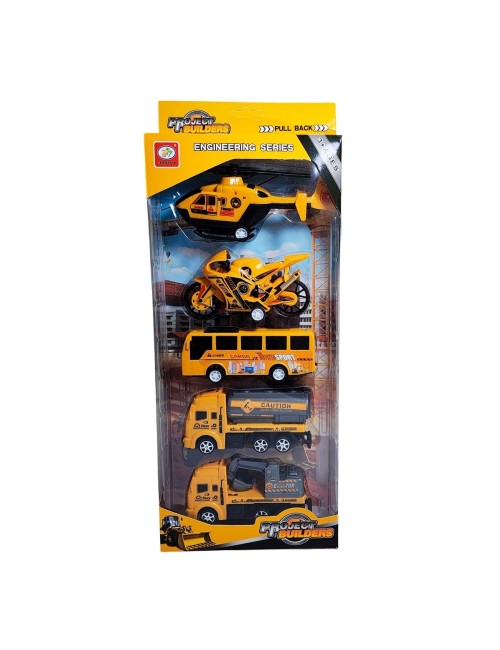Camion Helicoptero Bus Moto Retroexcavadora Construccion
