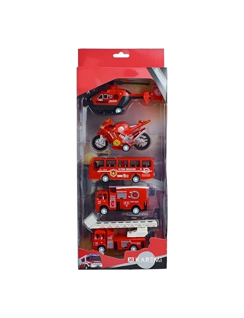 Camion Helicoptero Bus Moto Retroexcavadora Bomberos