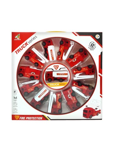 Camiones Cisterna Gruas Bomberos Interactivo Juguete Niños
