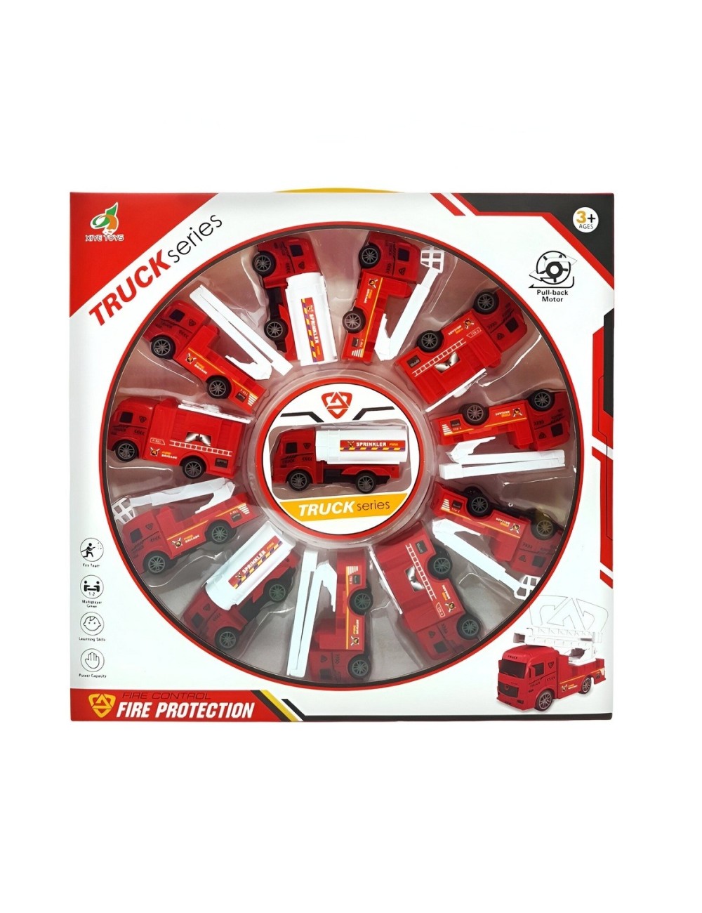 Camiones Cisterna Gruas Bomberos Interactivo Juguete Niños