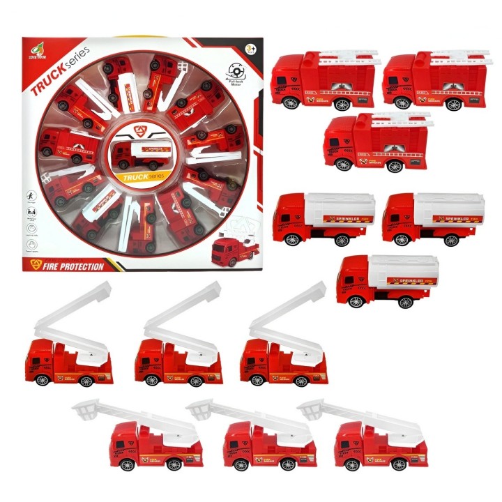 Camiones Cisterna Gruas Bomberos Interactivo Juguete Niños