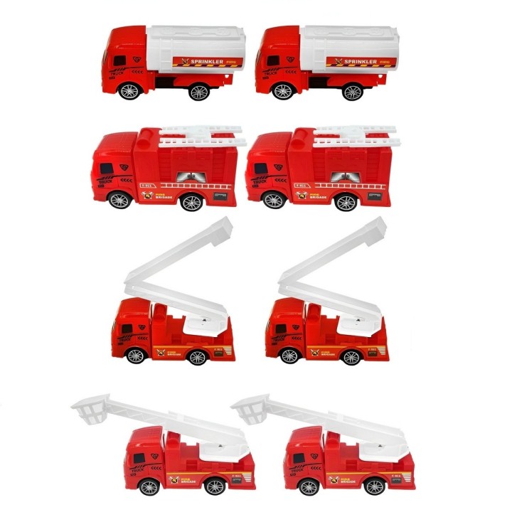 Camiones Cisterna Gruas Bomberos Interactivo Juguete Niños
