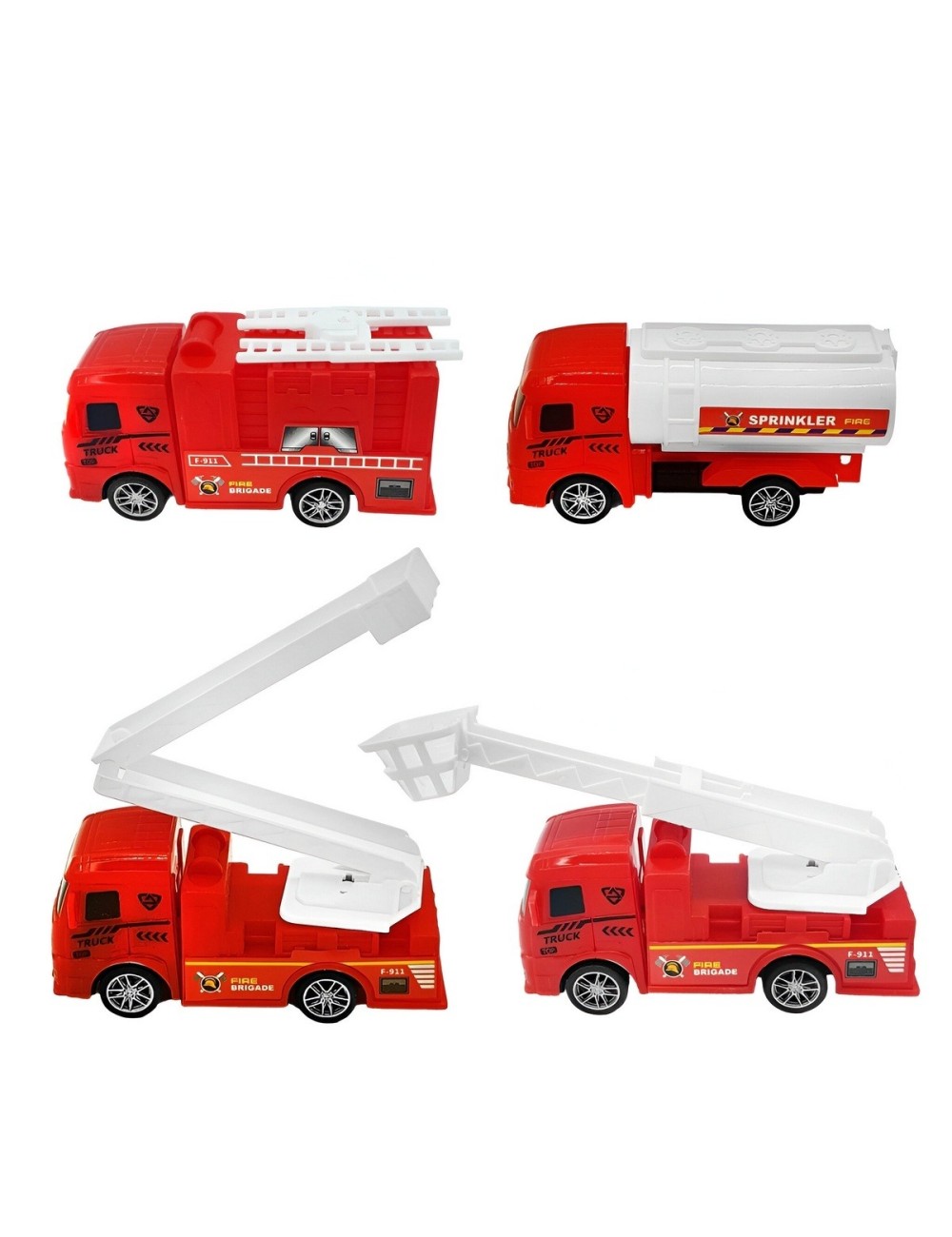 Camiones Cisterna Gruas Bomberos Interactivo Juguete Niños