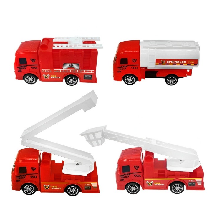Camiones Cisterna Gruas Bomberos Interactivo Juguete Niños