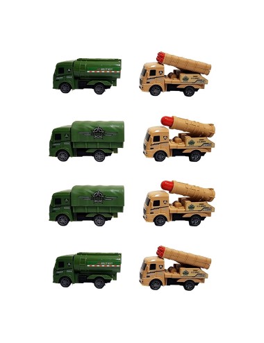 Camiones Lanzadores Militares Interactivo Juguete Niños
