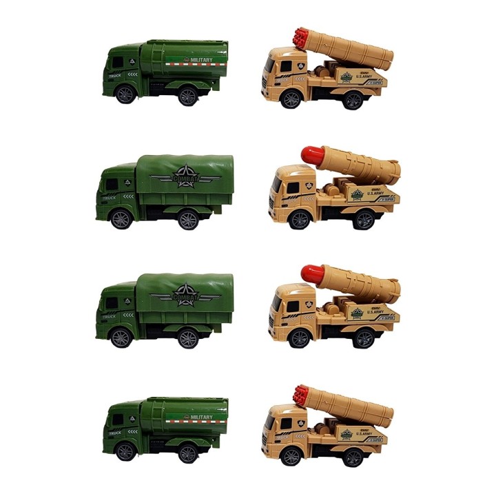 Camiones Lanzadores Militares Interactivo Juguete Niños