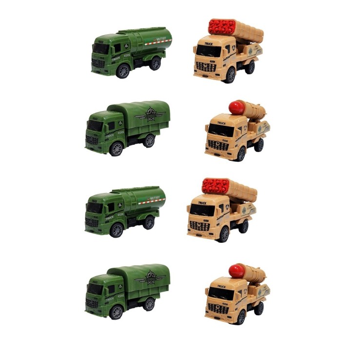 Camiones Lanzadores Militares Interactivo Juguete Niños