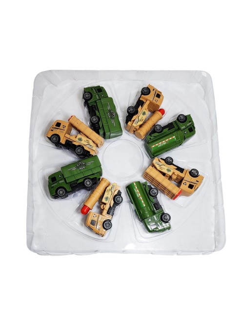 Camiones Lanzadores Militares Interactivo Juguete Niños