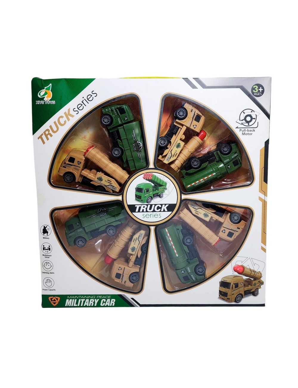 Camiones Lanzadores Militares Interactivo Juguete Niños