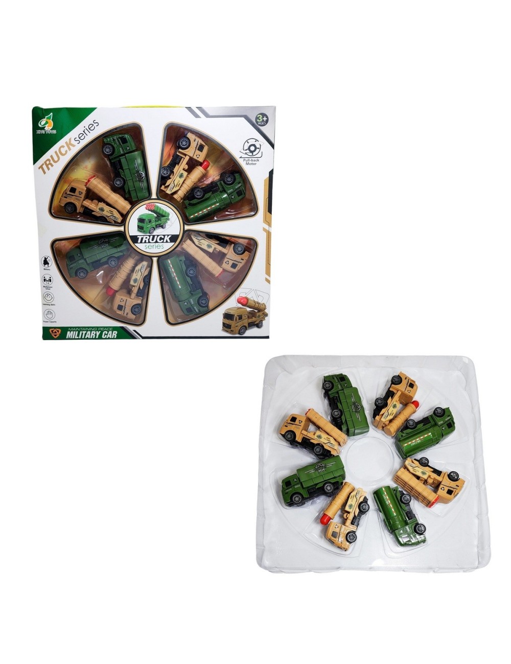 Camiones Lanzadores Militares Interactivo Juguete Niños