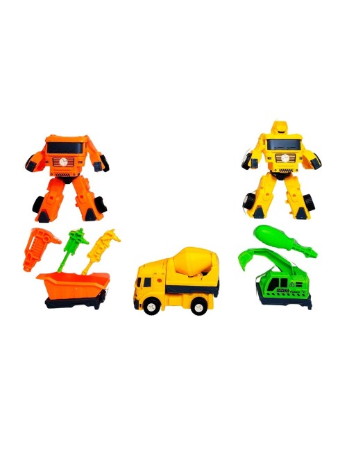 Carros Robots Construccion Armable Juguete Didactico Niños