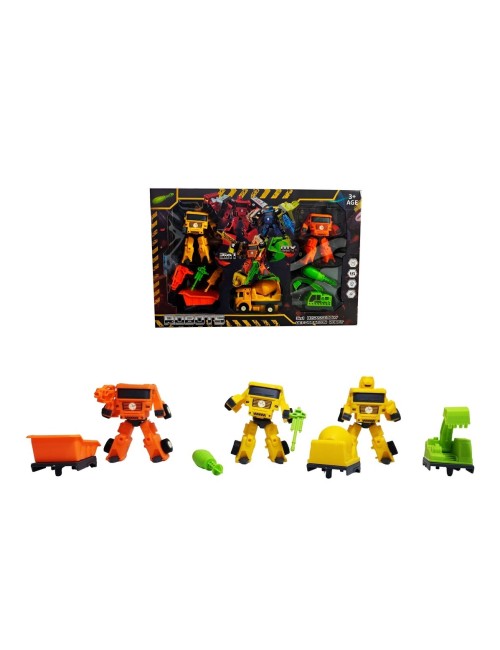 Carros Robots Construccion Armable Juguete Didactico Niños