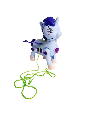 Unicornio Pony Robot Juguete Sonido Movimiento + Bateria