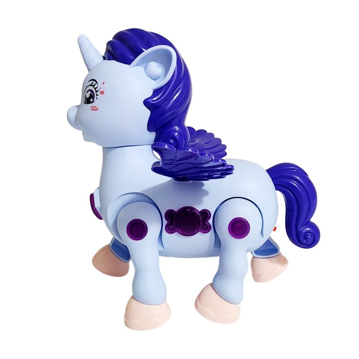 Unicornio Pony Robot Juguete Sonido Movimiento + Bateria
