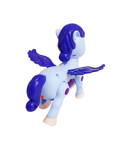 Unicornio Pony Robot Juguete Sonido Movimiento + Bateria