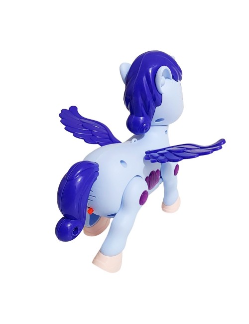 Unicornio Pony Robot Juguete Sonido Movimiento + Bateria