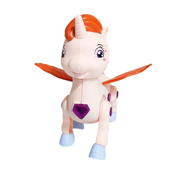 Unicornio Pony Robot Juguete Sonido Movimiento + Bateria