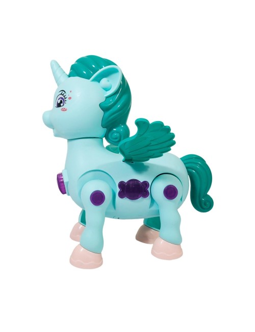 Unicornio Pony Robot Juguete Sonido Movimiento + Bateria