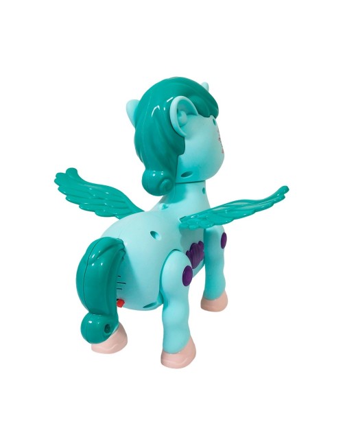 Unicornio Pony Robot Juguete Sonido Movimiento + Bateria