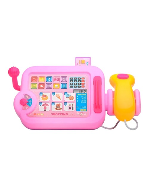 Caja Registradora Interactiva Simulada Juguete + Accesorios