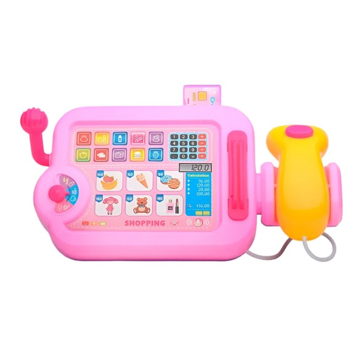 Caja Registradora Interactiva Simulada Juguete + Accesorios