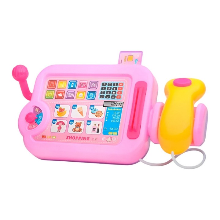 Caja Registradora Interactiva Simulada Juguete + Accesorios