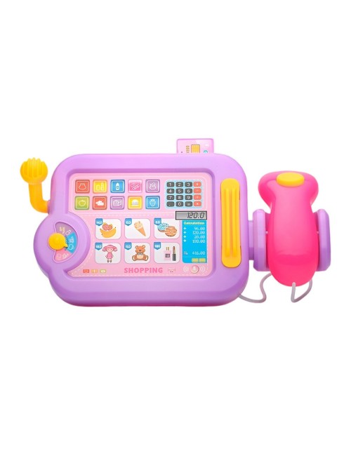 Caja Registradora Interactiva Simulada Juguete + Accesorios